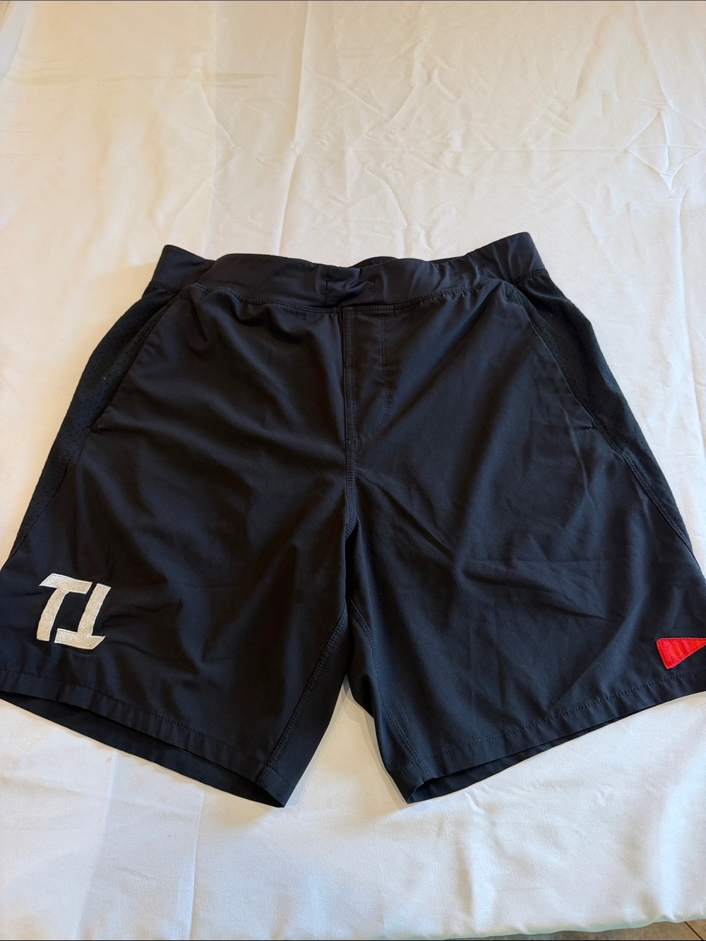 3009103 Florence Marine X Men’s Athletic Shorts Sz L Drawstring Pickleball EUC
